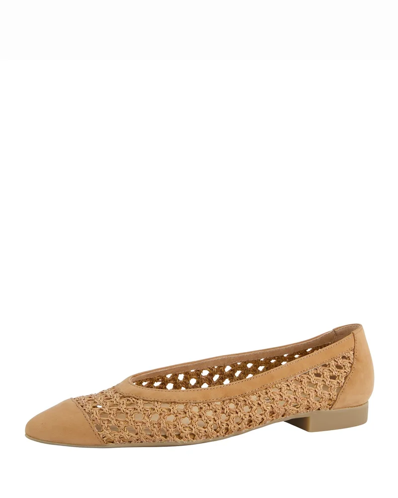 Daisy Woven Flats