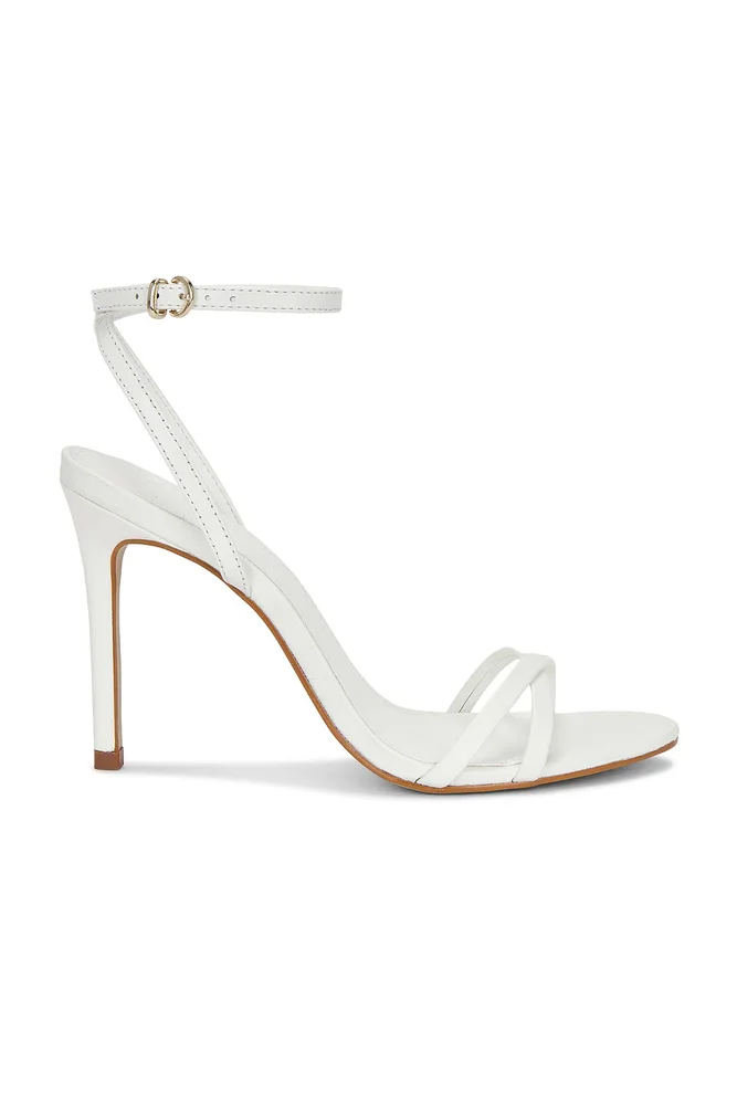 Jypsey Sandal in White Leather