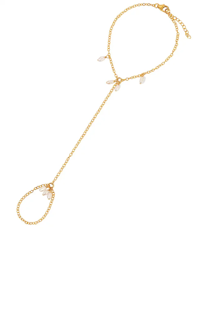 Pearl Shaker Hand Chain