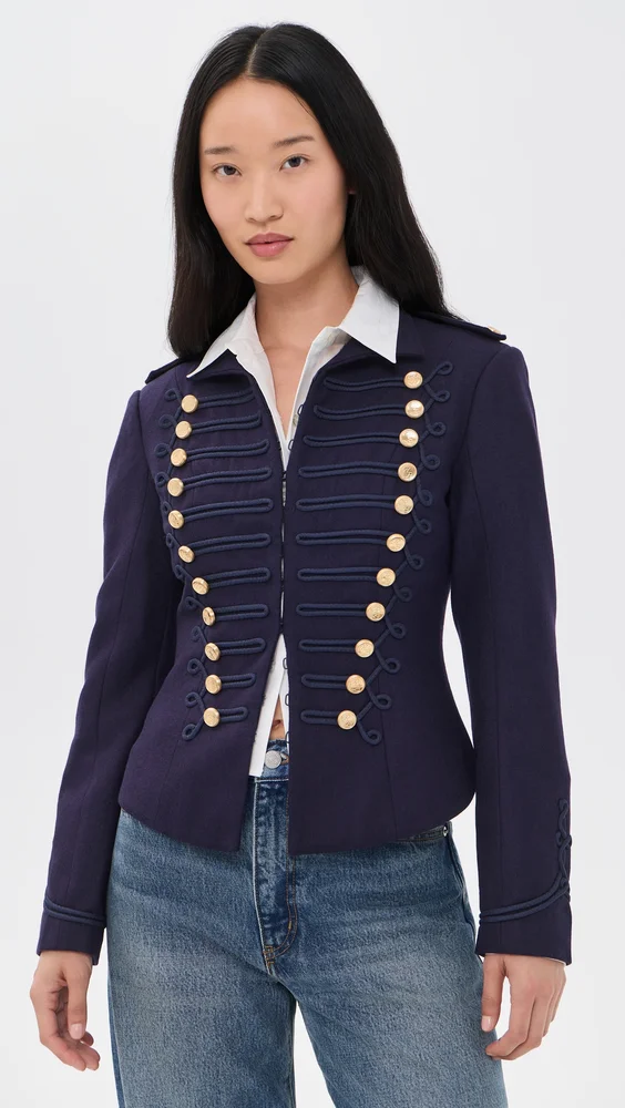 Wool Napolean Military Jacket