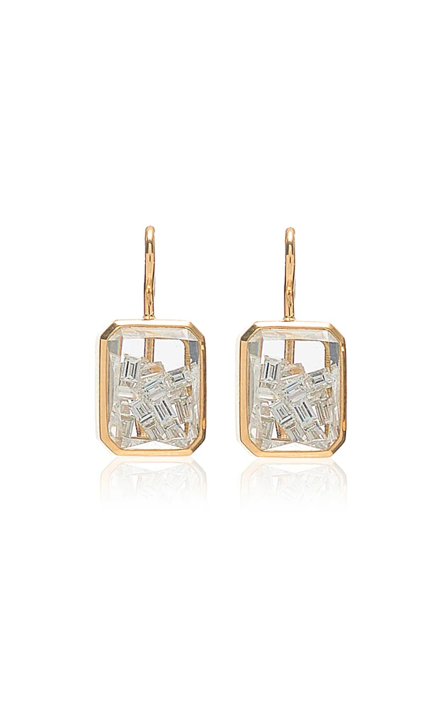 Esmeralda 18K Yellow Gold Diamond Shaker Earrings