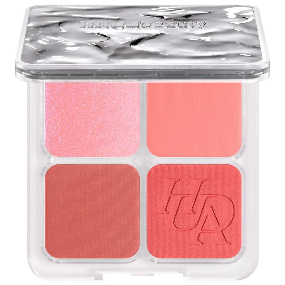 Blush Filter Blurring Blushlighters Palette in Toasty Peach - Peach Fizz, Baby Coral, Spiced Tangerine, Sunset Lychee