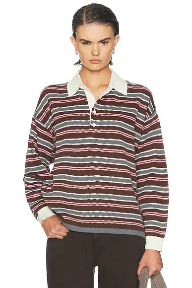 Wonder Knit Polo Top