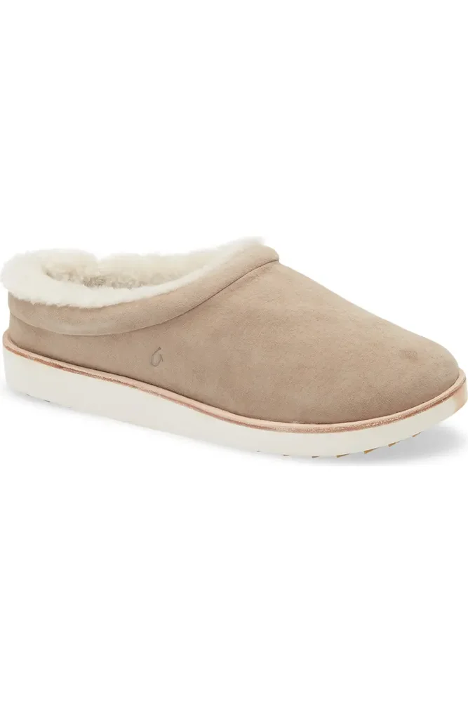 Mani Genuine Shearling Slipper