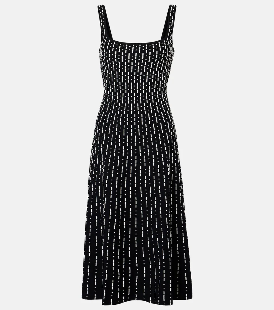 Ellison compact knit midi dress