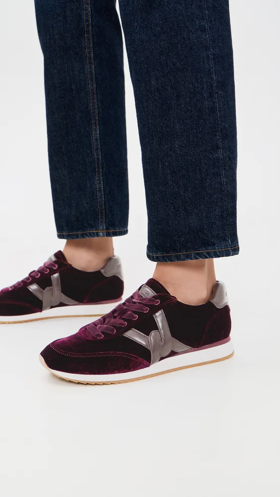 Penrose Velvet Sneakers
