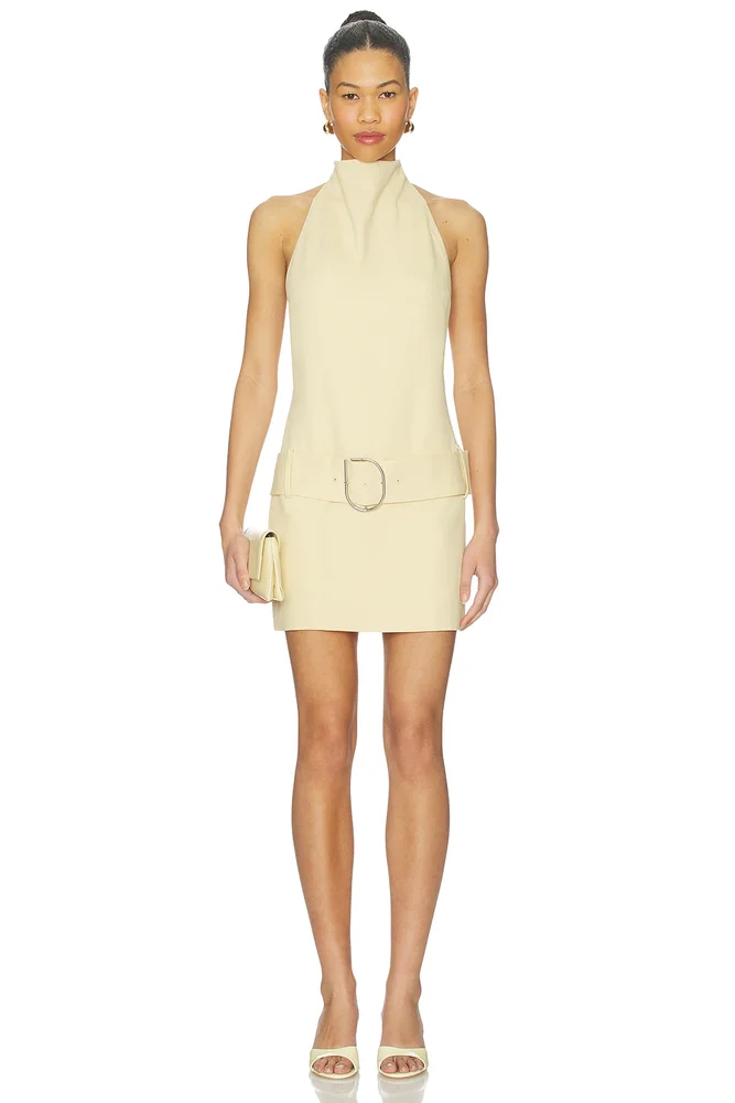 Sabina Belted Mini Dress