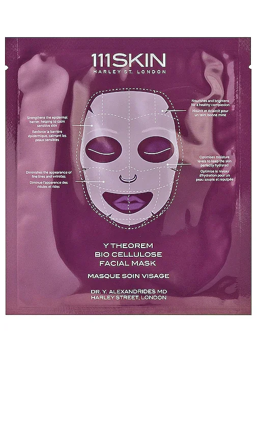 Y Theorem Bio Cellulose Facial Mask 5 Pack