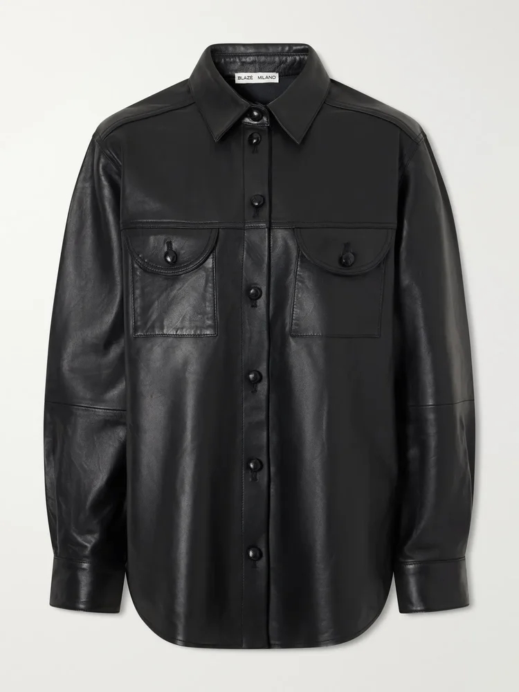 Berber leather shirt