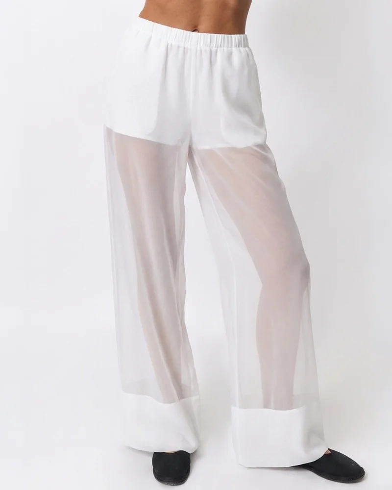Pull On Sheer Trouser