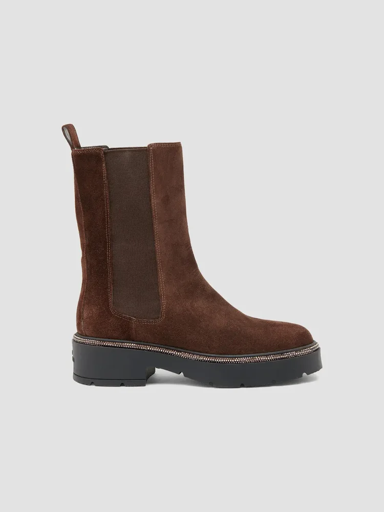 Suede Chelsea Boots