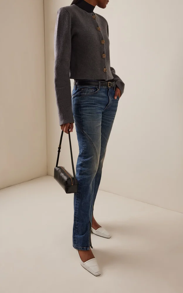 The Ryder Cropped Virgin-Wool Jacket