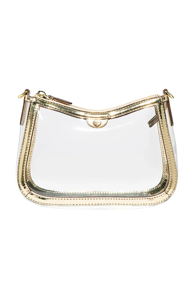 Curved East/west Crossbody