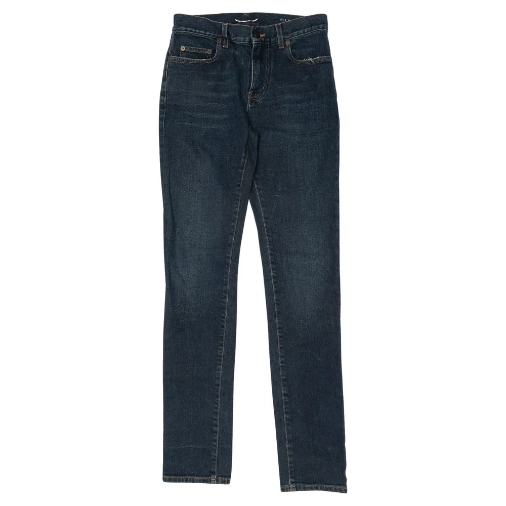 Pre-Owned Dark Wash Straight-Leg Jeans, Size US 26