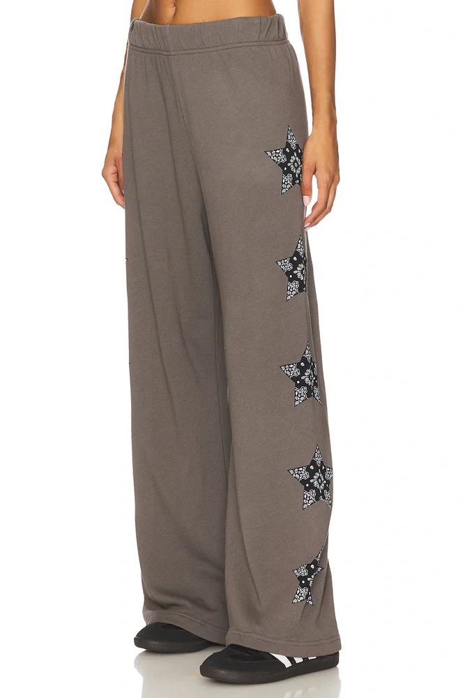 Venroy - Womens Black Linen Knitted Pant