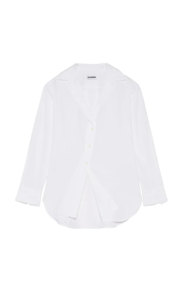 Asymmetrical Cotton Shirt