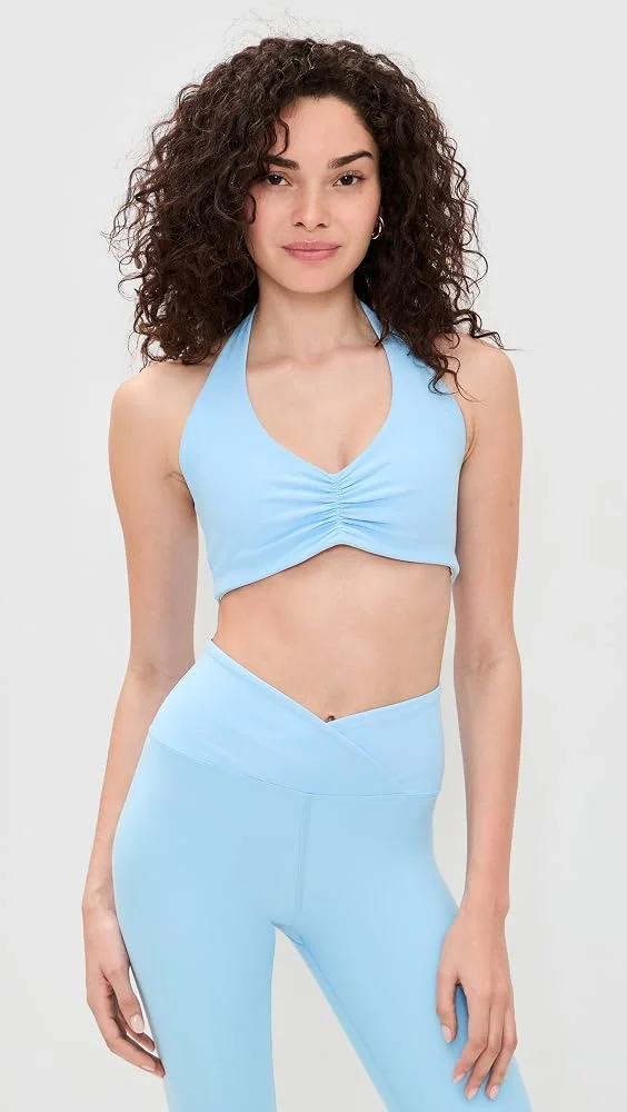 Stretch Halter Sports Bra