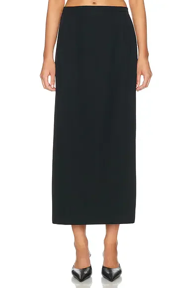 Tailored Midi Skirt