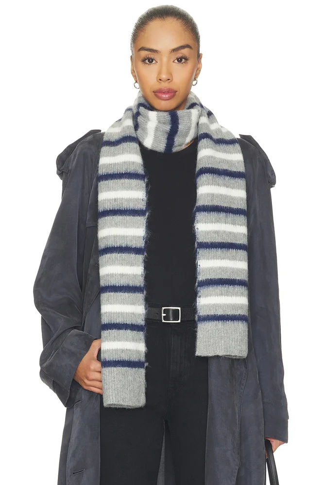 The Striped Knit Scarf