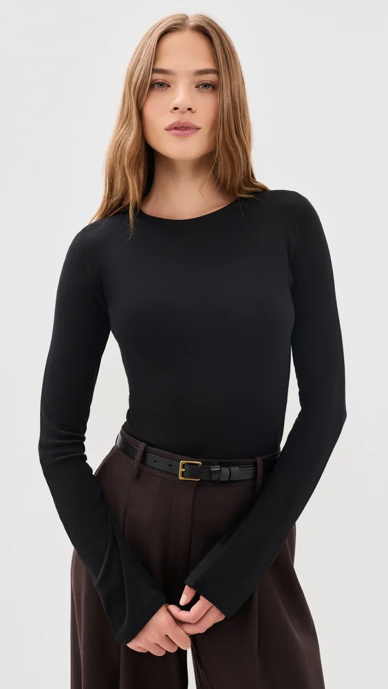 Purl Long Sleeve Tee