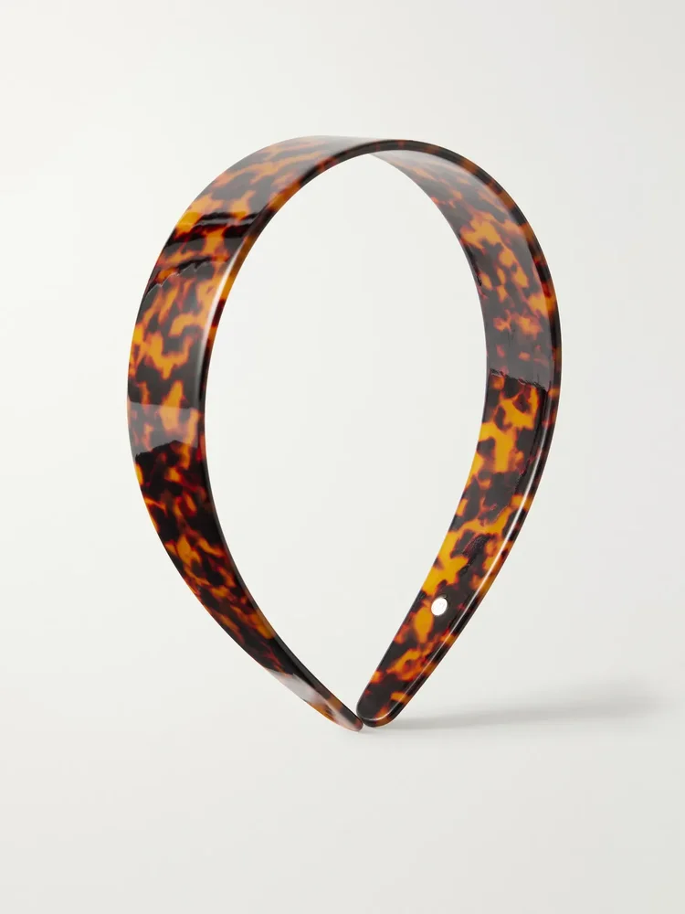 Lydia tortoiseshell acetate headband