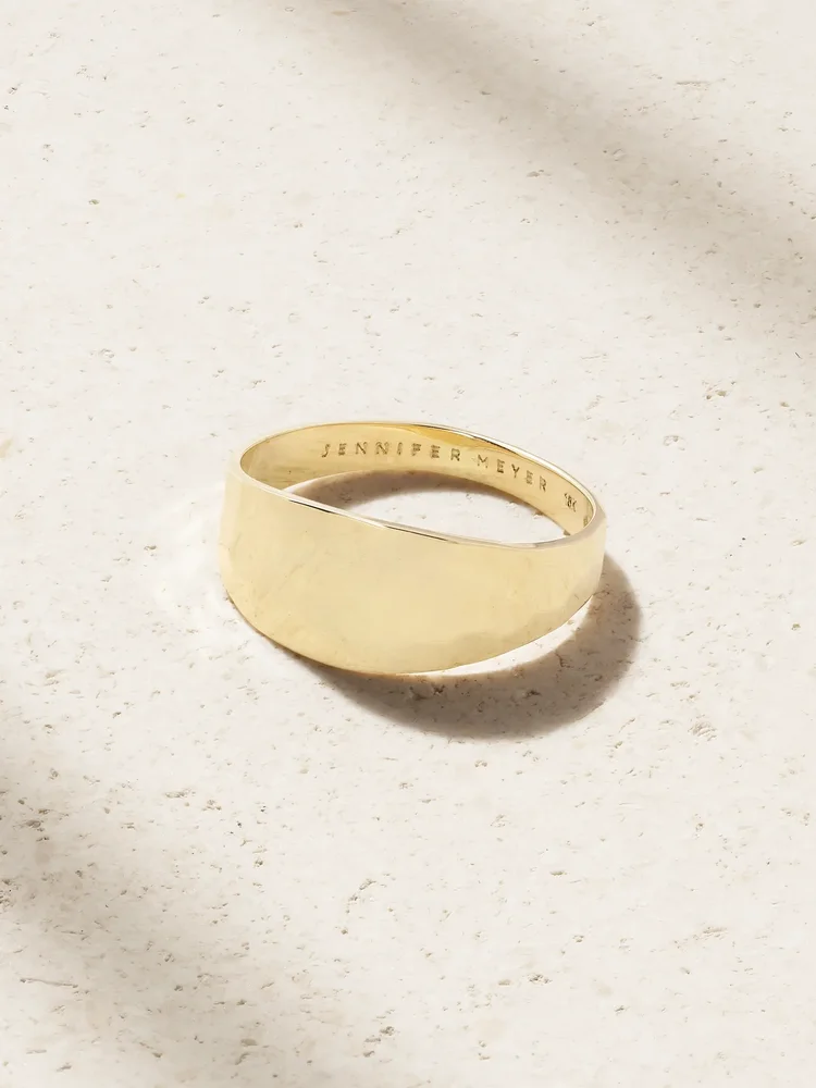 18-karat gold ring