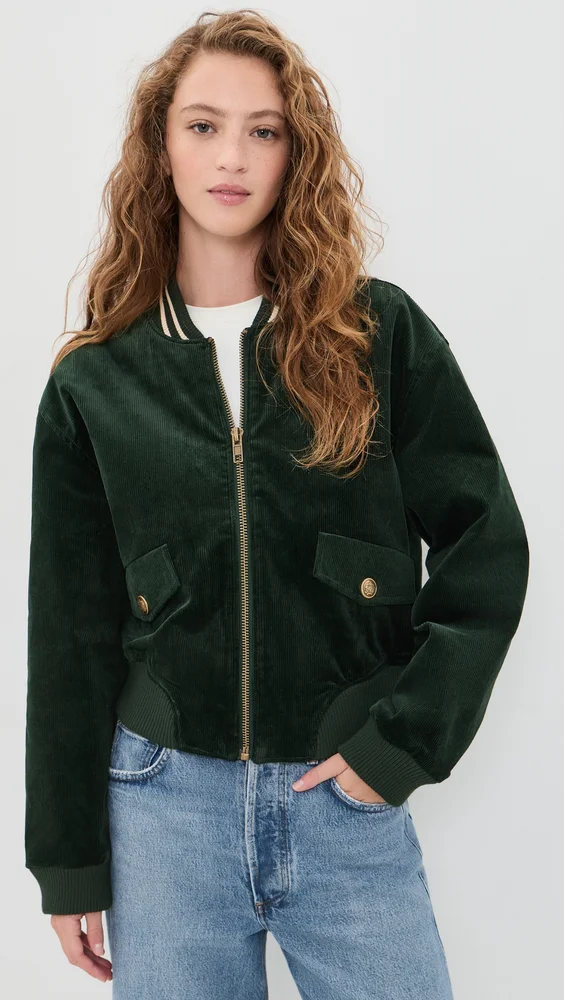 The Corduroy Varsity Jacket