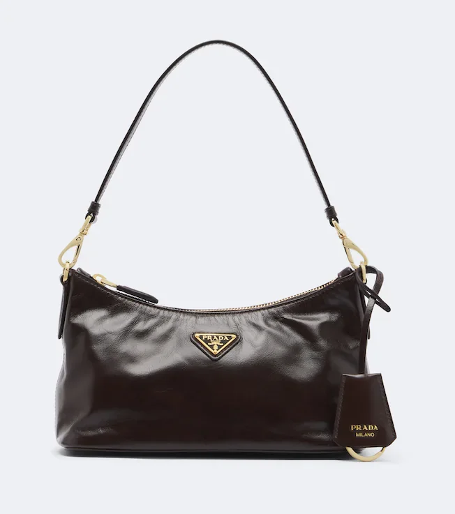 Mini leather shoulder bag