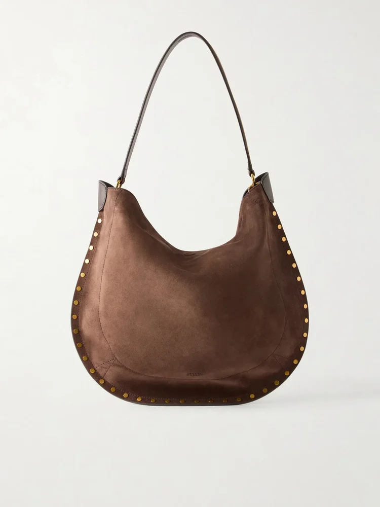 Oskan studded suede tote