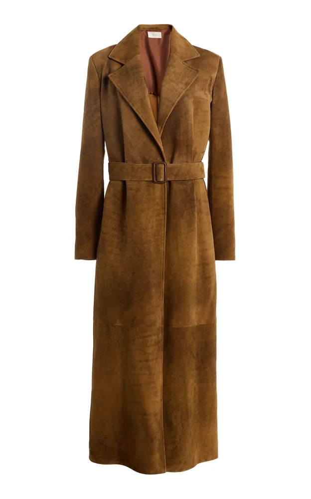 Raisa Suede Coat
