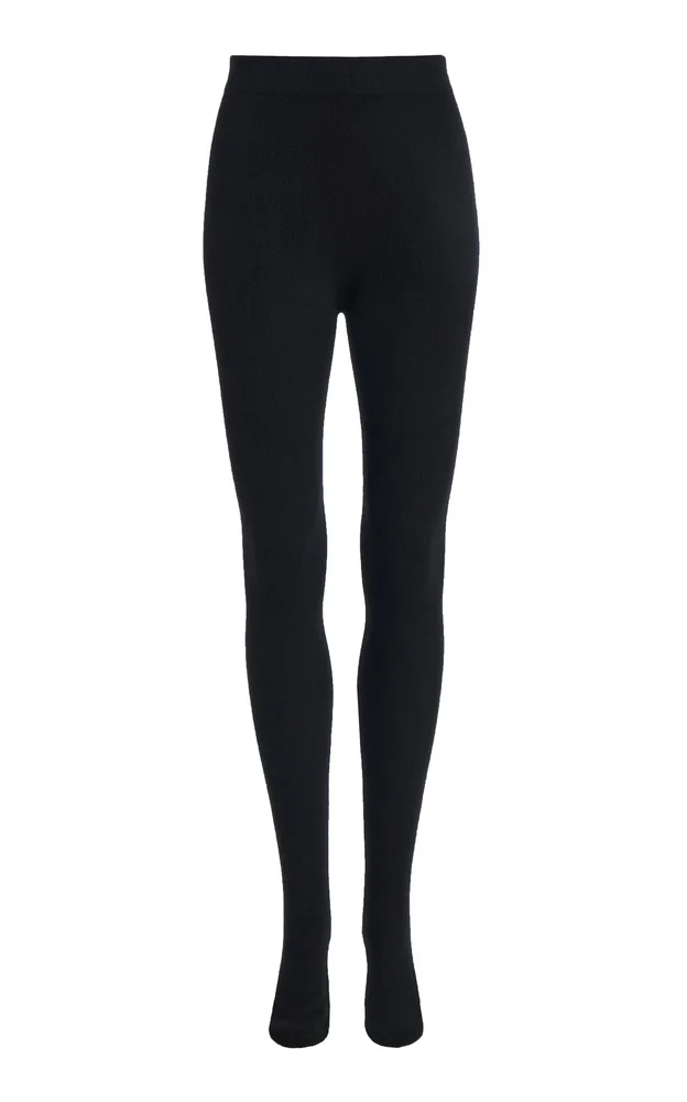 Whit Cashmere-Wool Tights