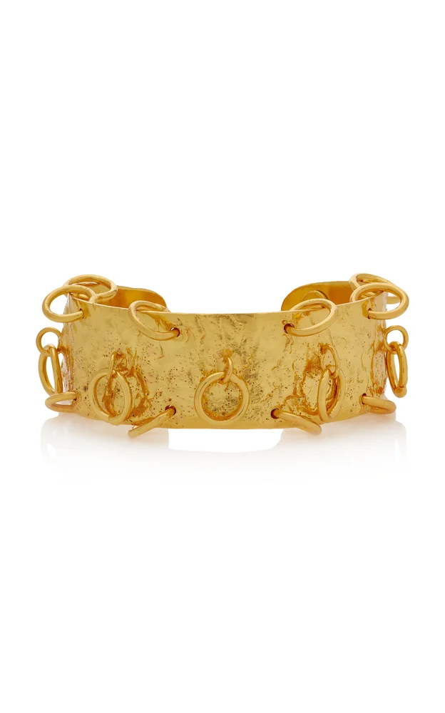 Piercing Gold Cuff