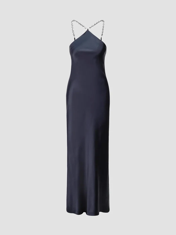Cadence Satin Maxi Dress