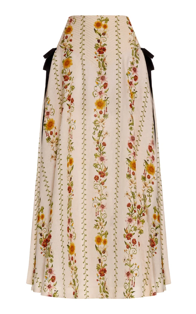 Reliquia Tristan Linen Maxi Skirt