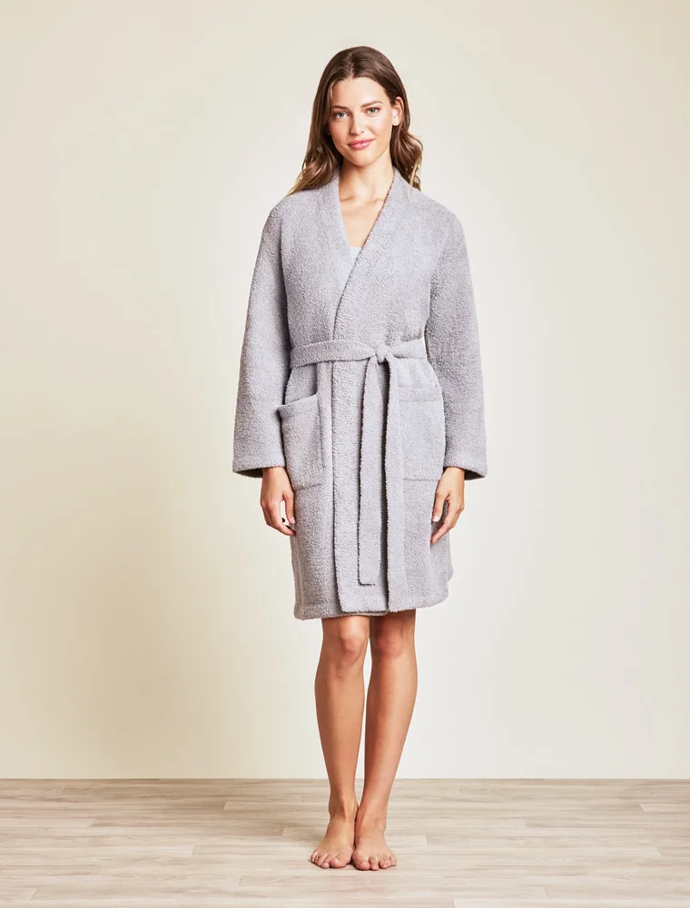 CozyChic Solid Robe, Dove Gray