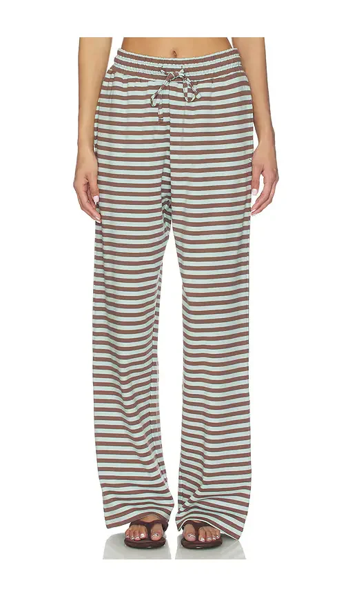 Striped Cotton Pants