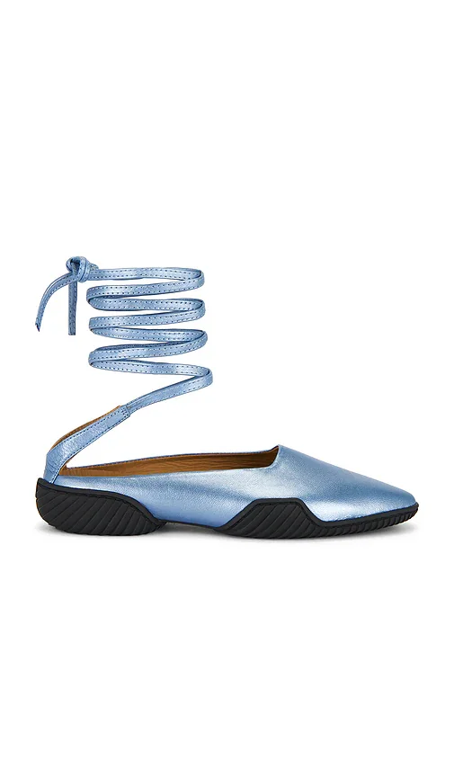 Nettie Lace Up Baillerina Flat