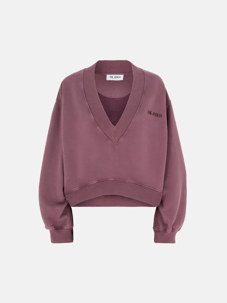 Mauve fade sweatshirt