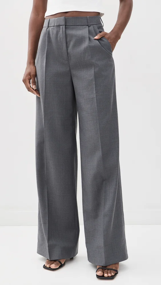 Wide Tailored Trousers