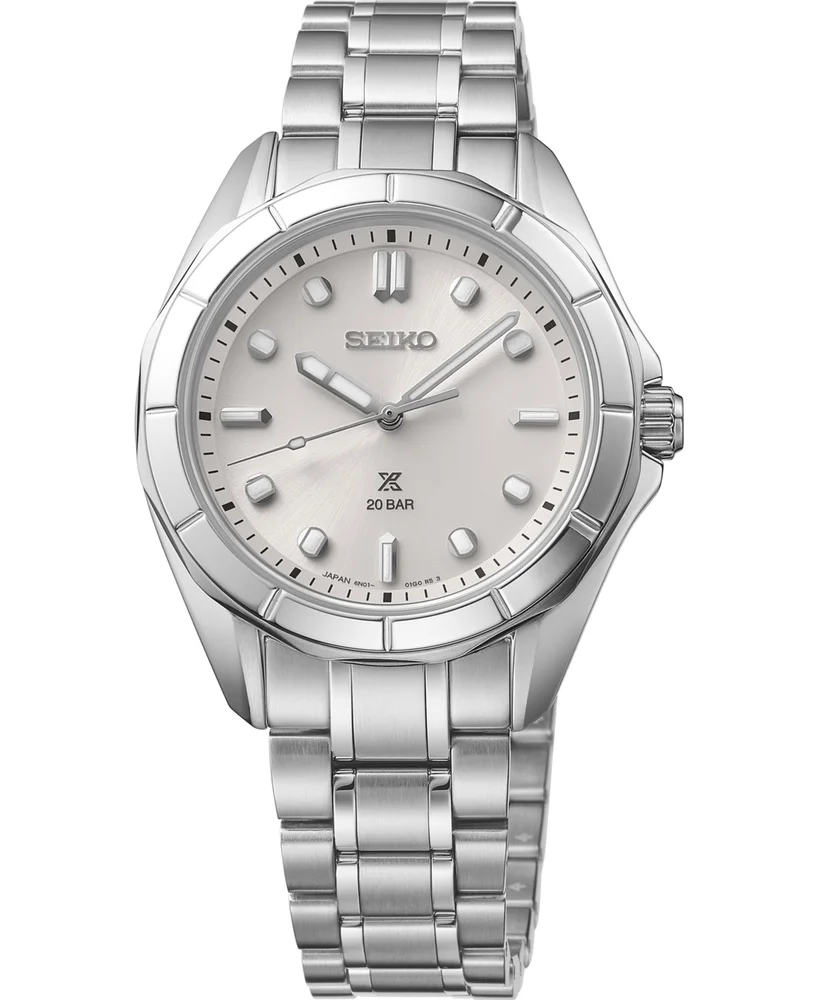 Prospex Sea Series Stainless Steel Bracelet Watch, 34mm