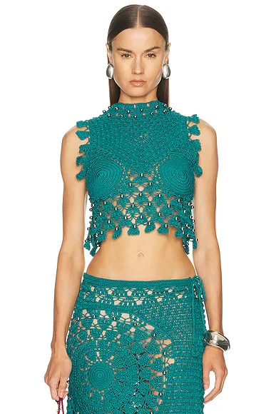 Crochet Sleeveless Top