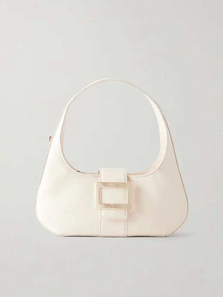 Belle Vivier mini leather shoulder bag