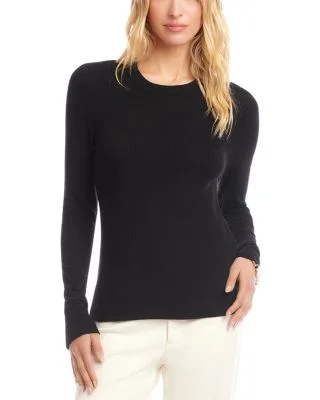 Karen KaneRibbed Crewneck Top