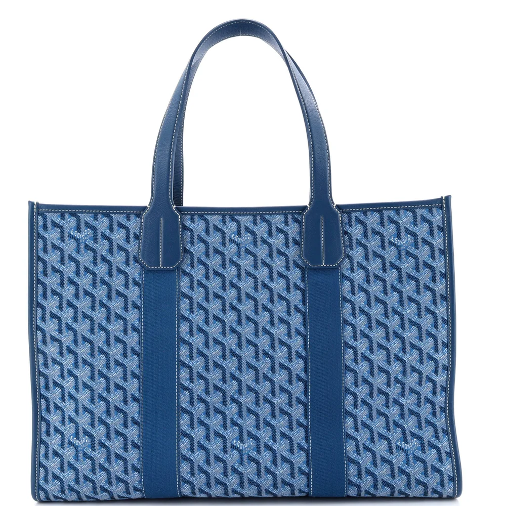 Pre-Owned Villette Tote Coated Canvas MM in Blue