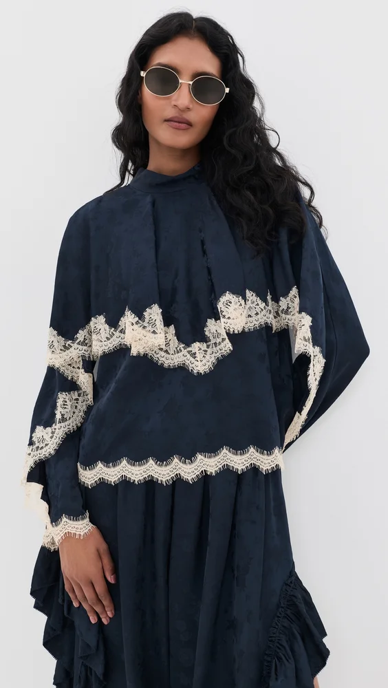 Shay Lace Long Sleeve Top