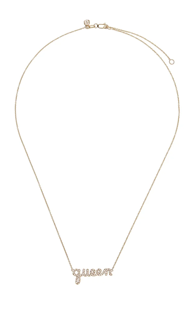 14K Gold, Diamond Necklace