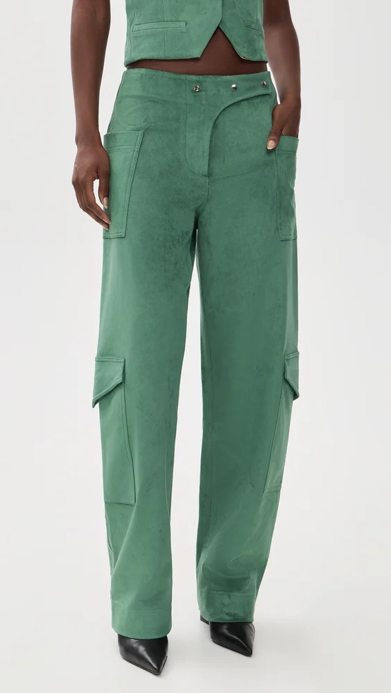 Delphos Faux Suede Pants