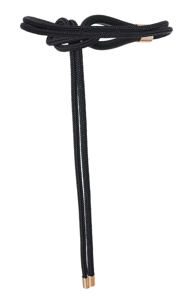 Waxed Cotton Tubular Belt