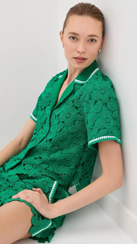 Glenn Lace Camp Shirt