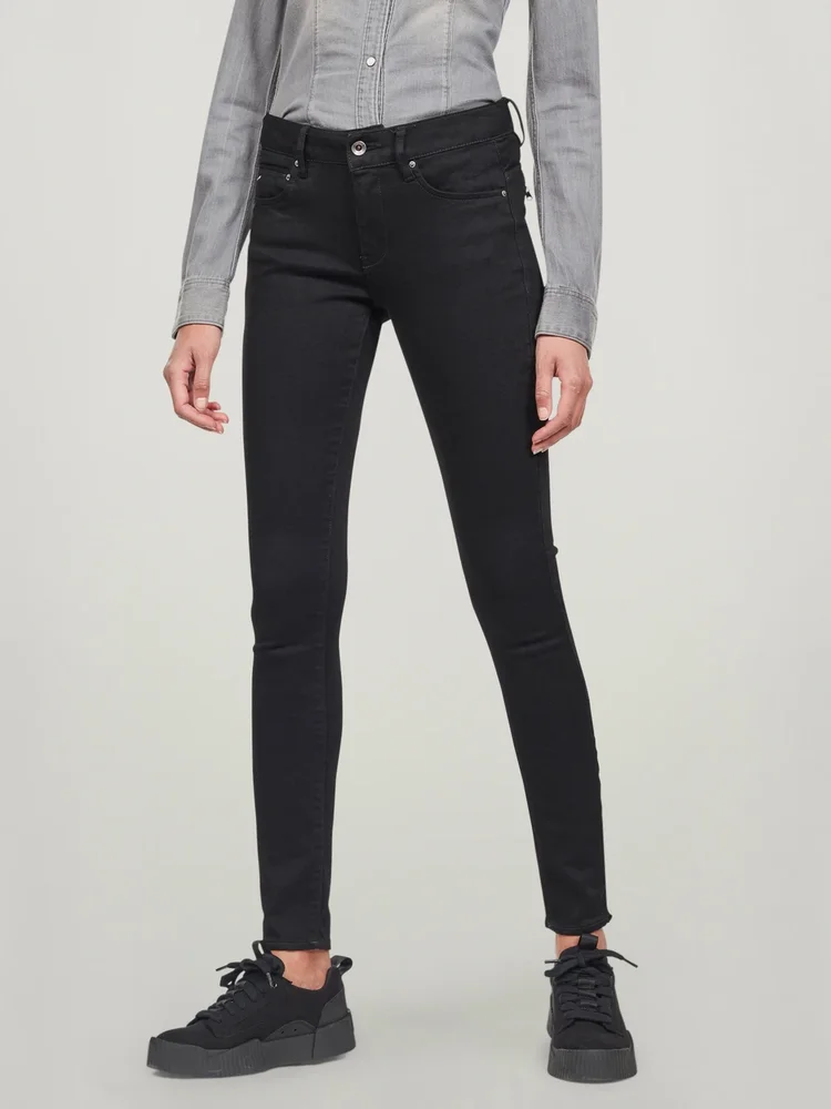 Midge Zip Mid Skinny Jeans
